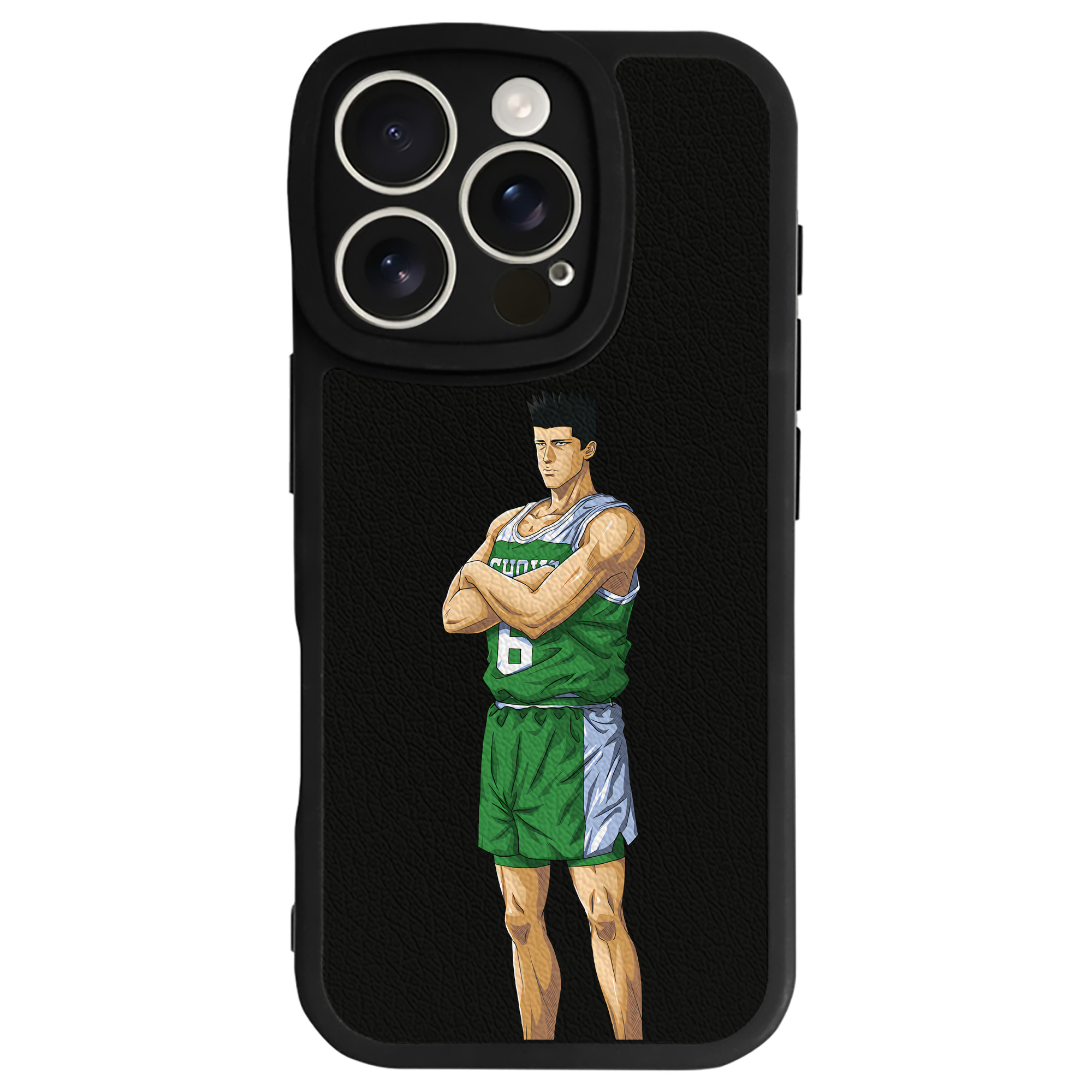 （画像用） SLAM DUNK／スラムダンク 【iPhone 16シリーズ対応】シリコンスマホケース（レザー調） 材質：シリコン